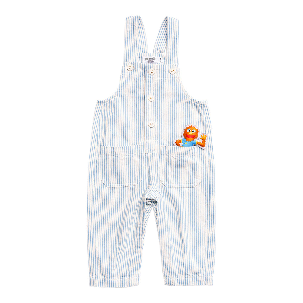 Ms.Rachel Signature Overall - Blue Stripe / 4-5y — Diaper - Image 7