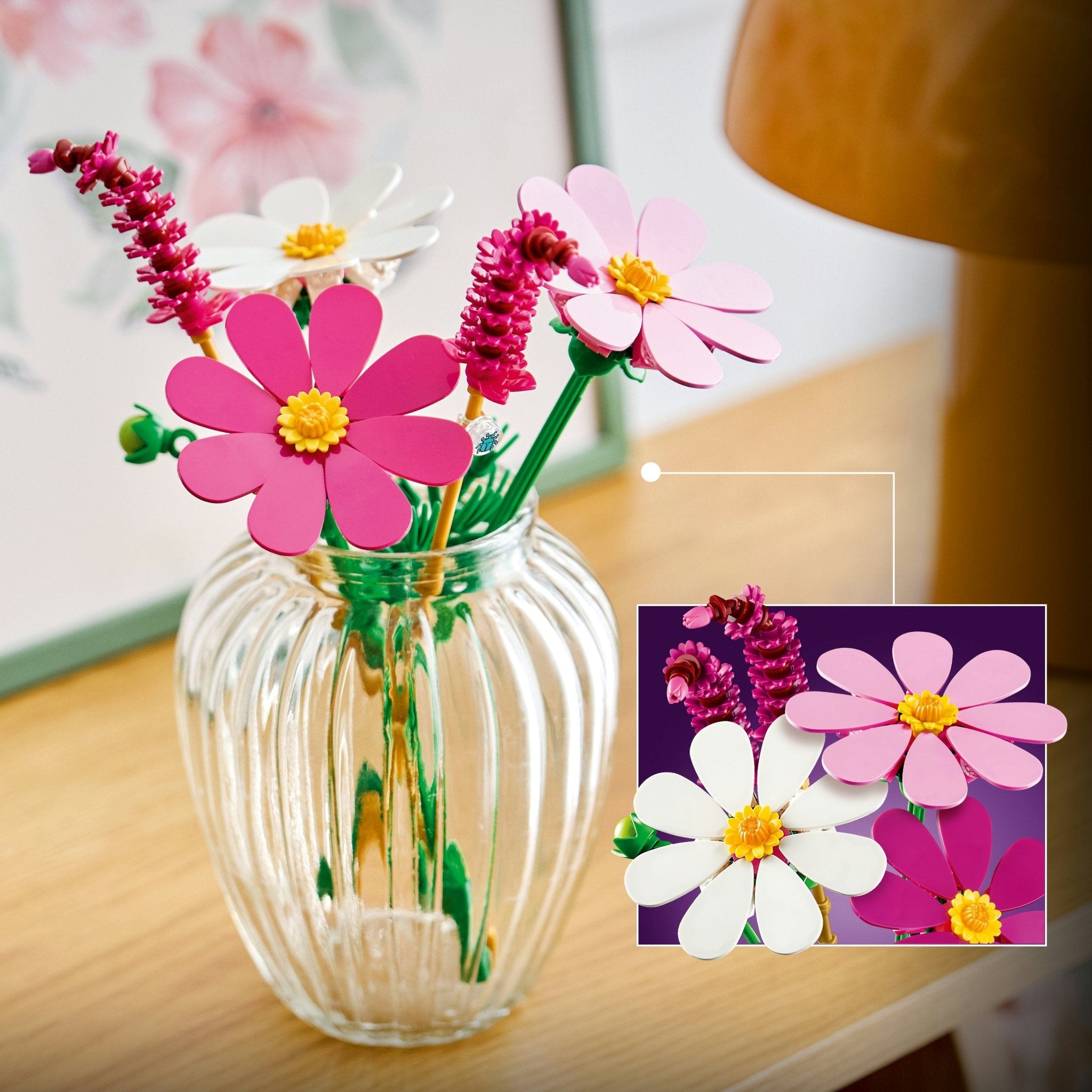 LEGO® Botanicals Cosmos Flowers 11514 — Toy - Image 4