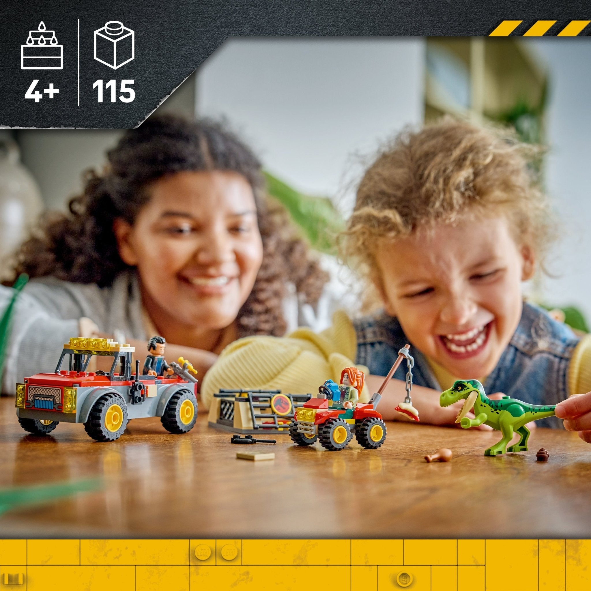 LEGO® Jurassic World Young T. rex Transport Truck 77978 — Toy - Image 2