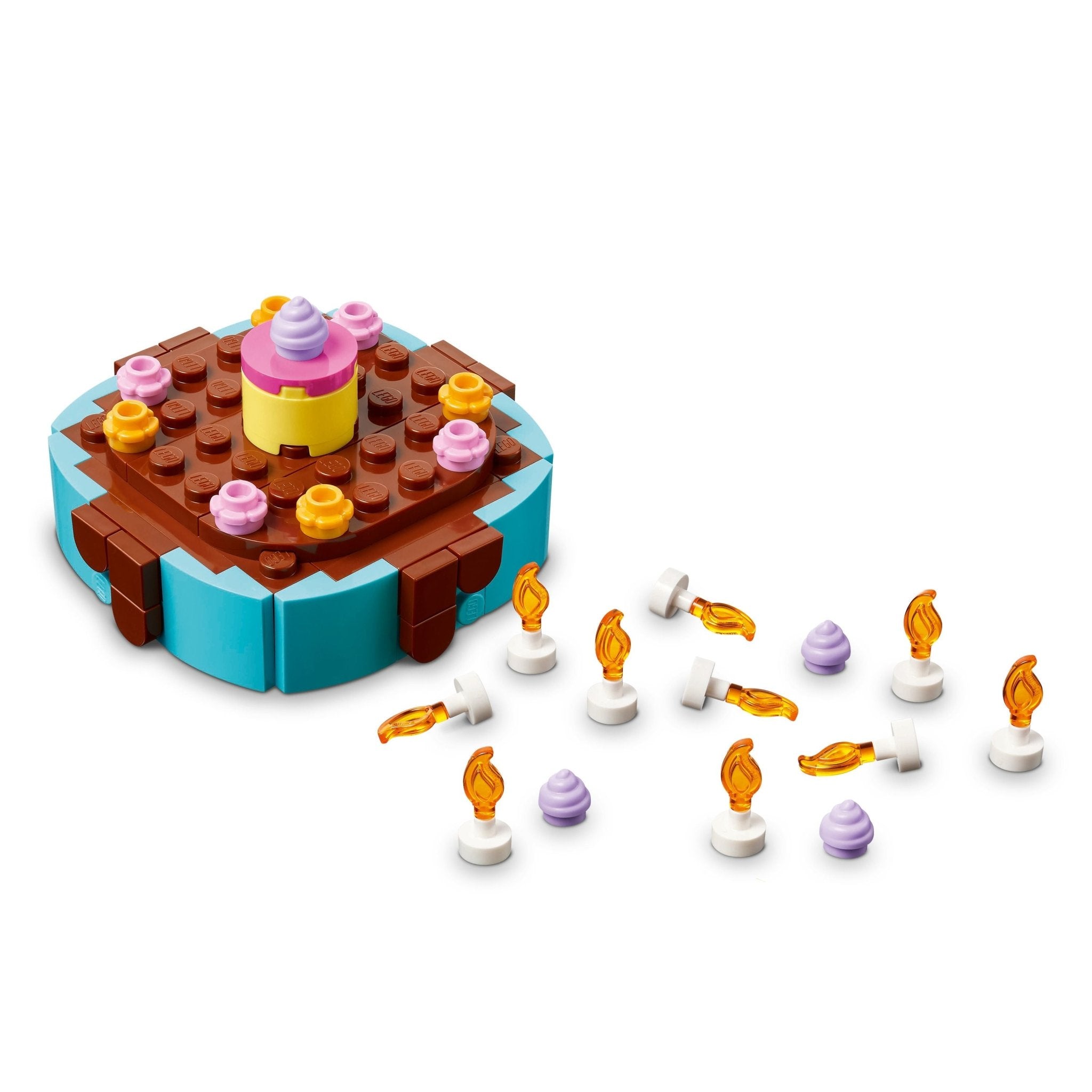 LEGO® Birthday Party Cake Craft for Kids 40815 — Toy - Image 6