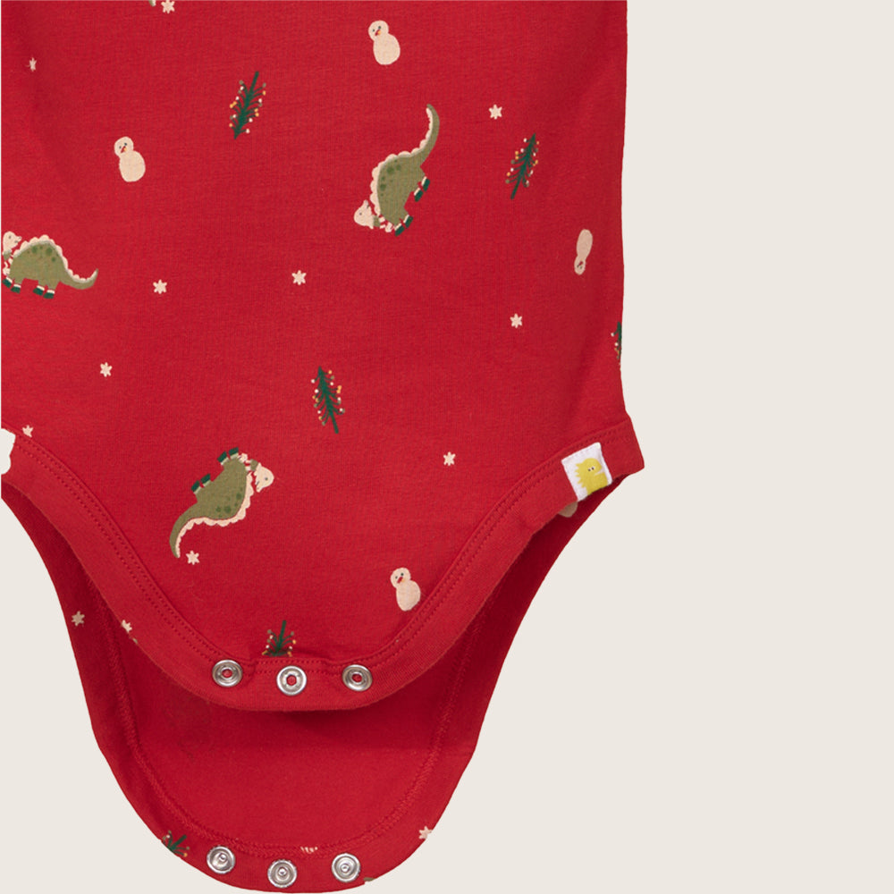 rise little earthling LS Graphic Bodysuit BUHON00 - Cream / 0-3m - Image 5