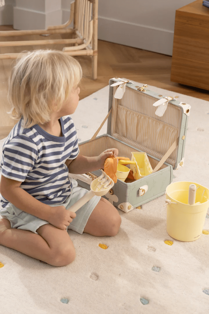 Coco Village Vegan Leather Play Suitcase Ocean — Toy - Image 2