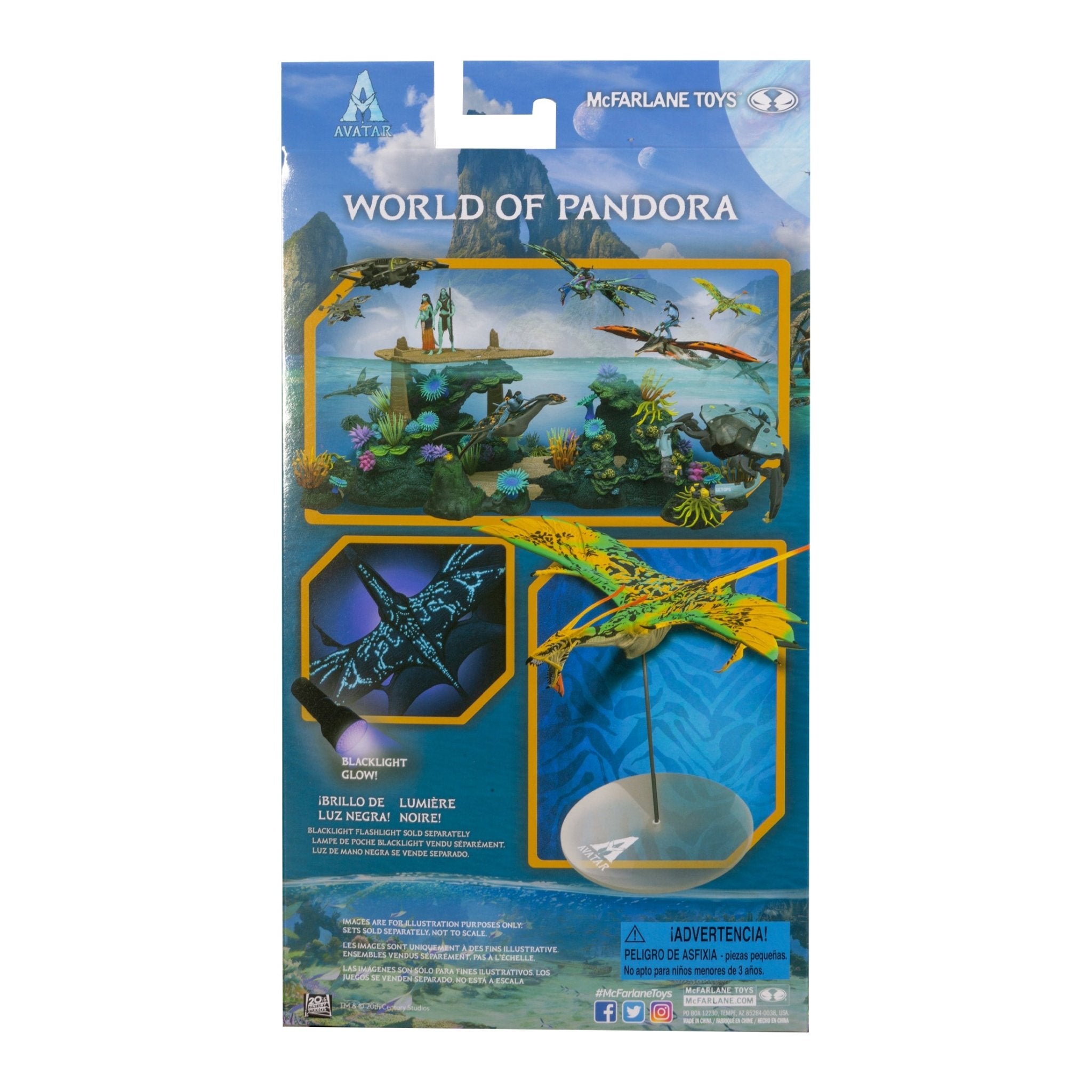 Disney Avatar World Of Pandora Mountain Banshee -Yellow — Figure - Image 5