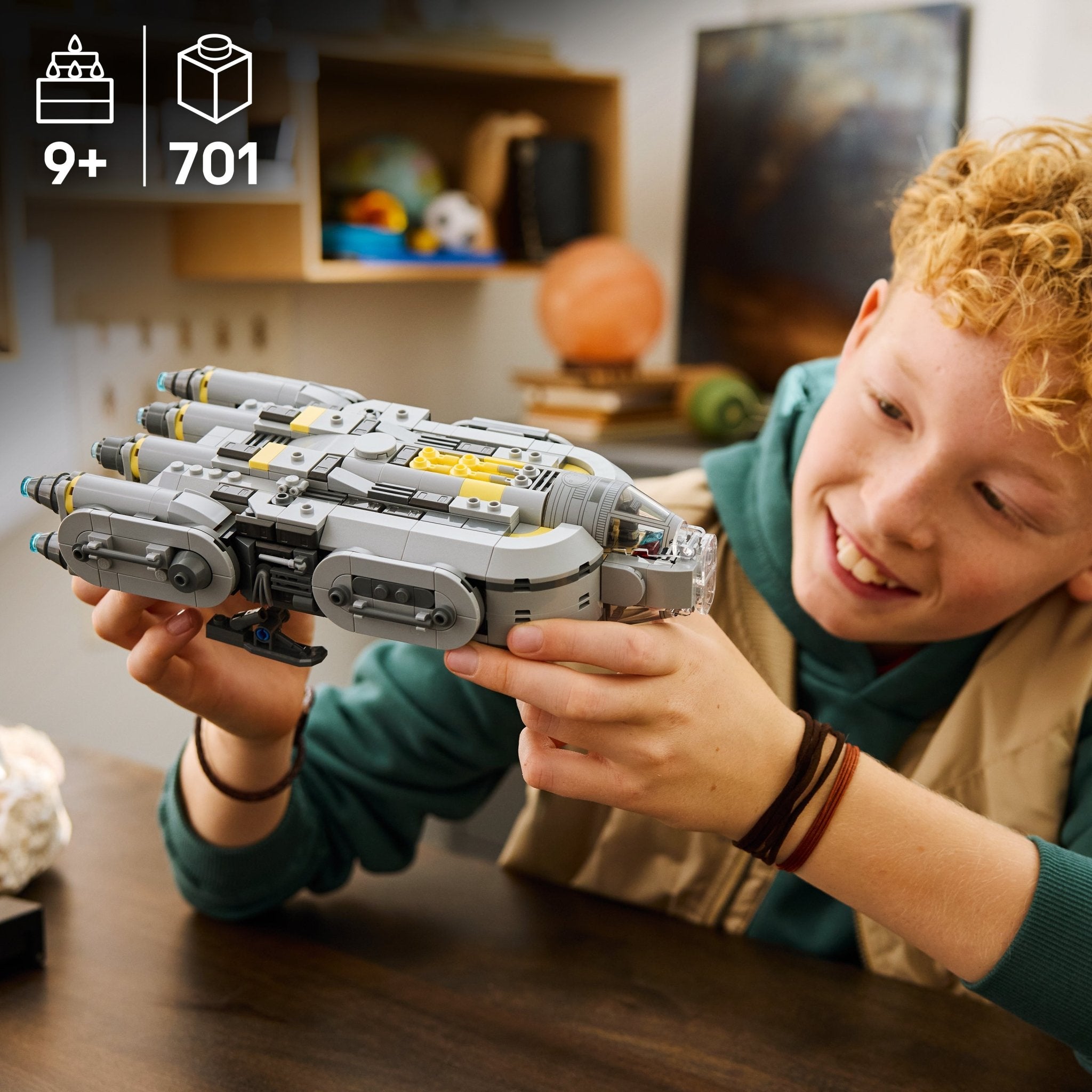 LEGO® Star Wars: The Mandalorian and Grogu Anzellan Starship 75445 — Toy - Image 2