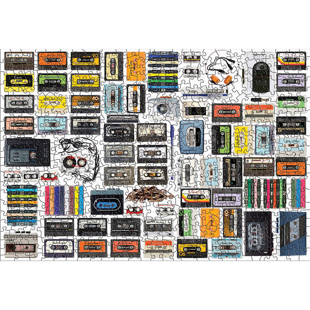 Eurographics Classic Cassette Player Tin 550Puzzle — Puzzle - Image 2