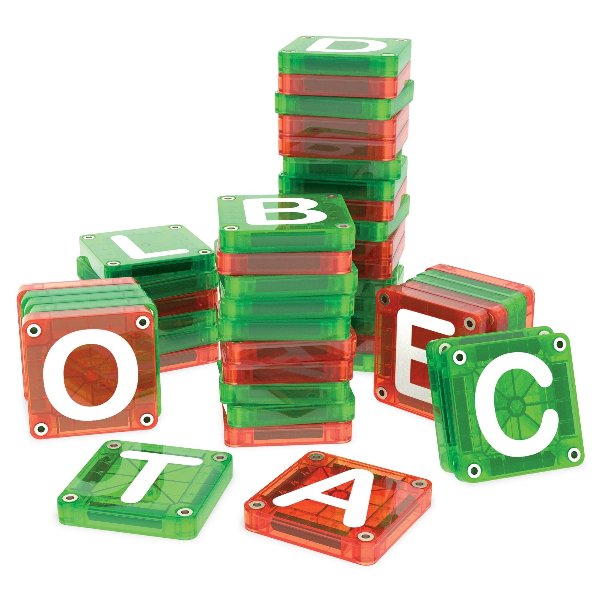 MAGNA-TILES® microMAGS LEARN Letters 56-Piece — Set - Image 6