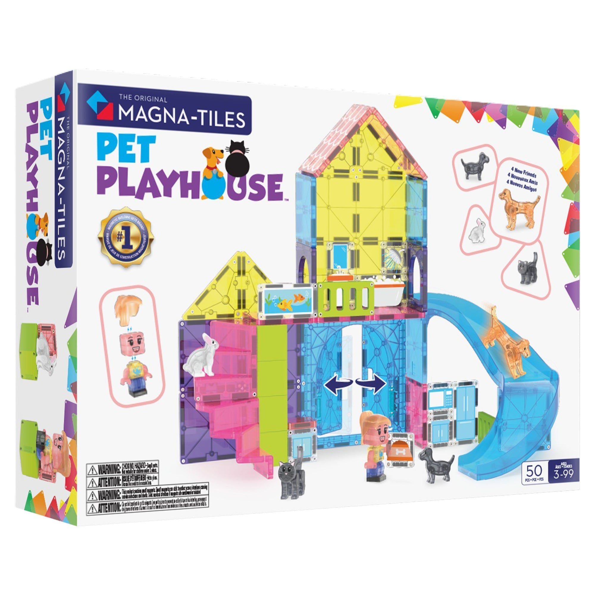 MAGNA-TILES® Pet Playhouse 50-Piece — Set - Image 5