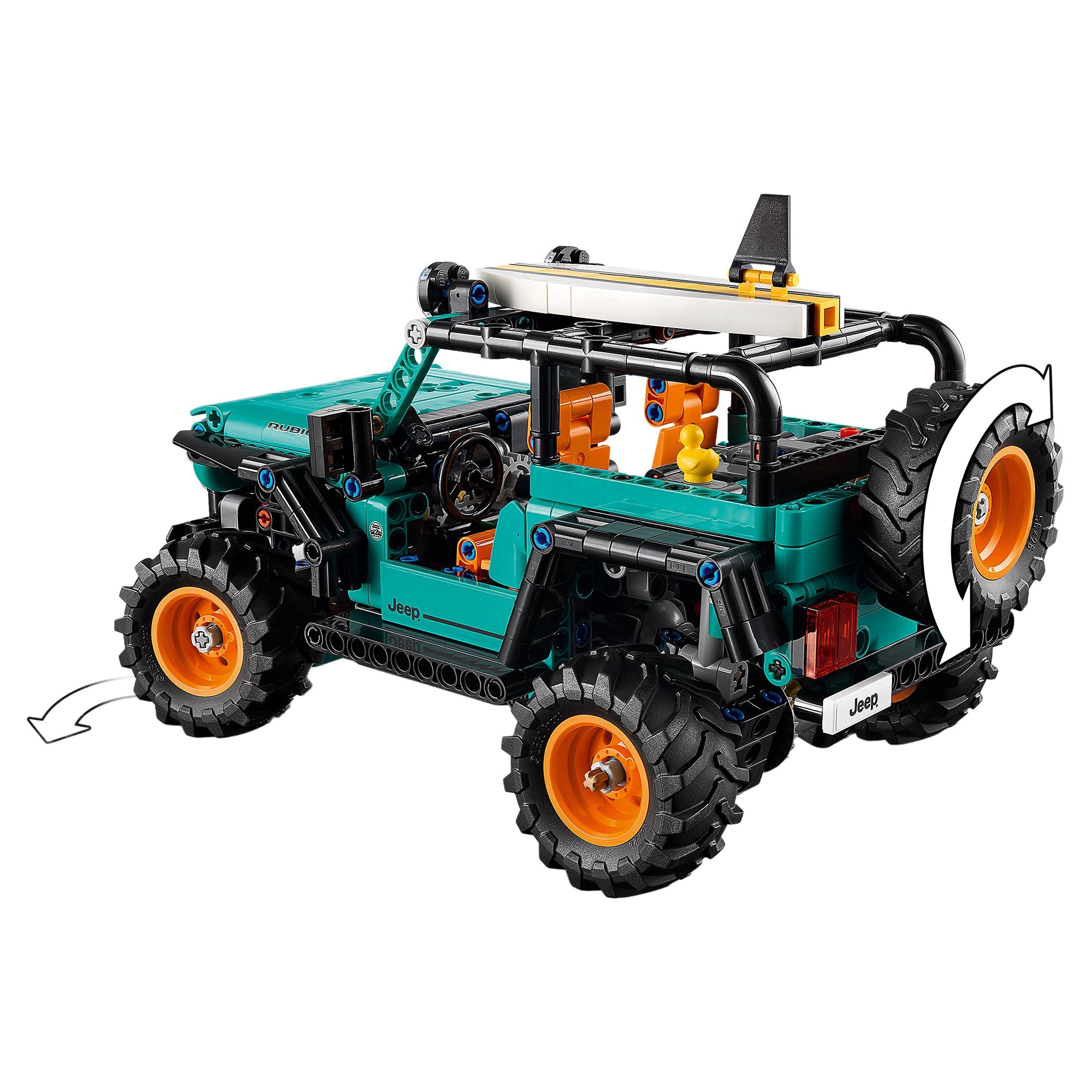 LEGO® Technic Jeep Wrangler Rubicon SUV 42227 — Toy - Image 3