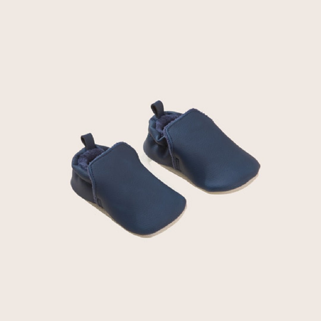 rise little earthling Slide Ons - Navy / 0-3m — Catalog Product - Image 4