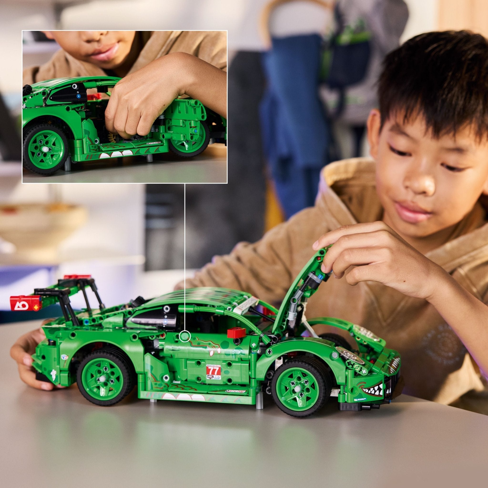 LEGO® Technic LEGO® Porsche 911 GT3 R REXY AO Racing Car 42224 — Can - Image 5