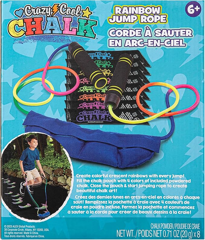 Alex - Crazy Cool Chalk - Rainbow Jump Rope — Art - Image 3