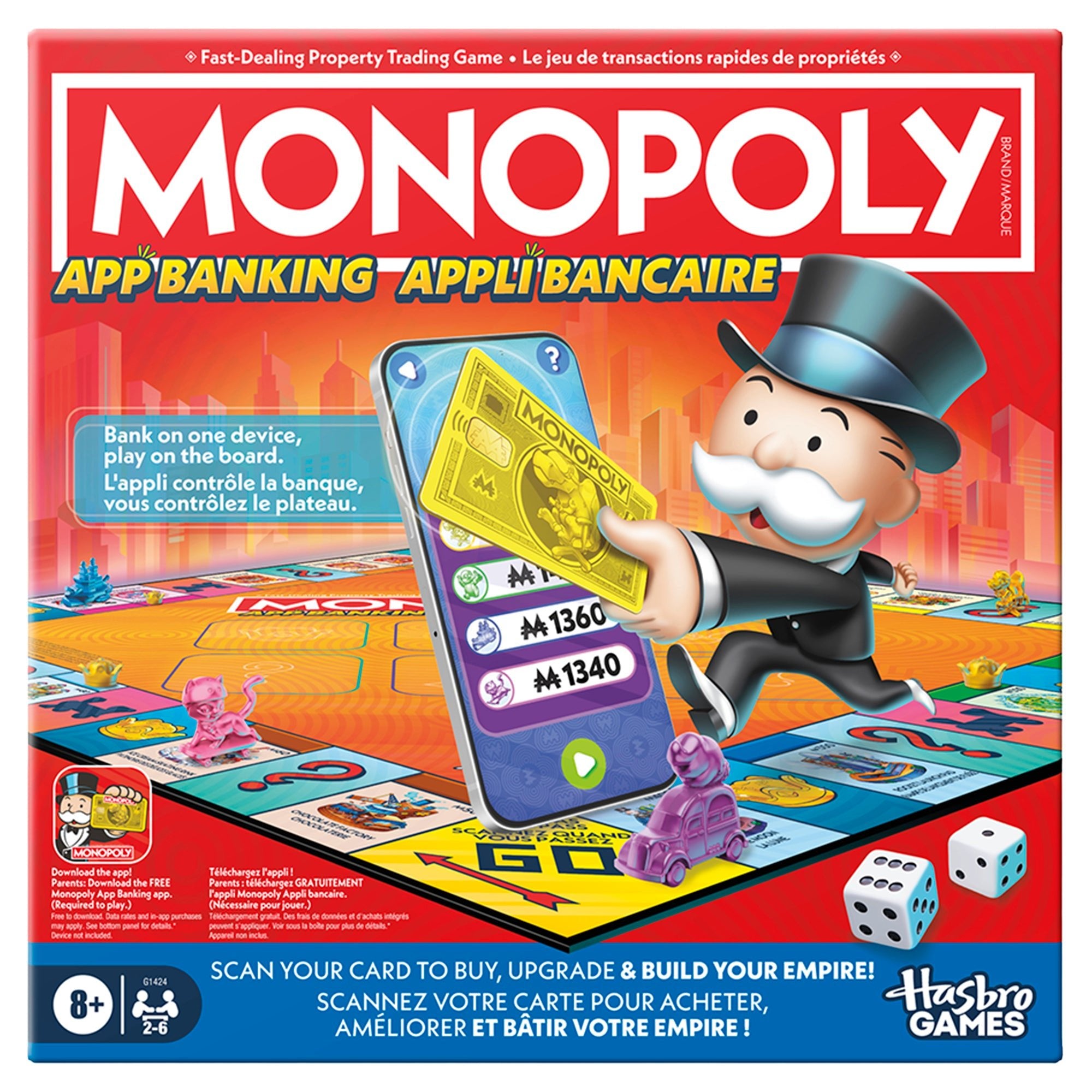 Hasbro Monopoly App Banking — Game