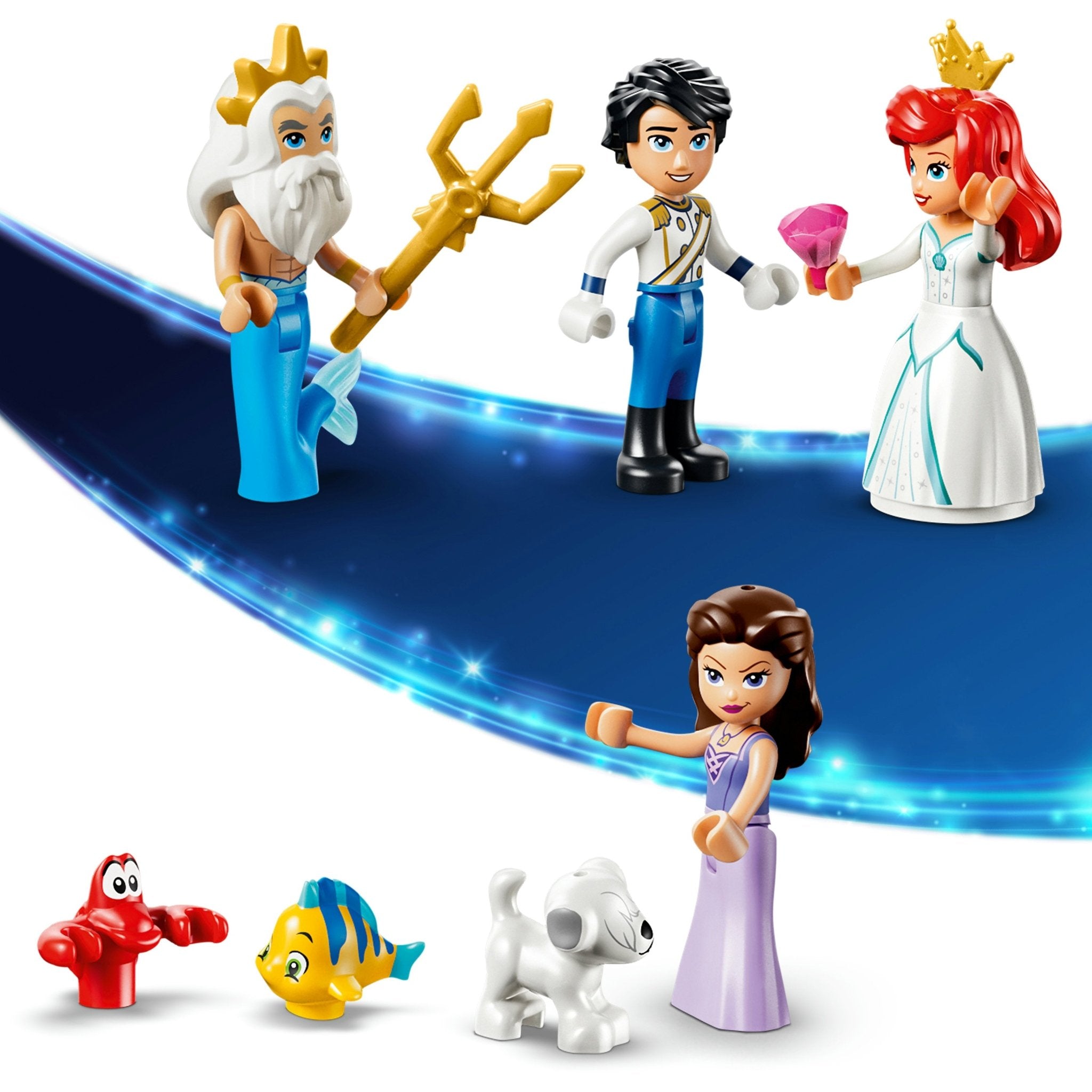 LEGO® Disney Princess Ariel’s Royal Wedding Boat 43299 — Toy - Image 5