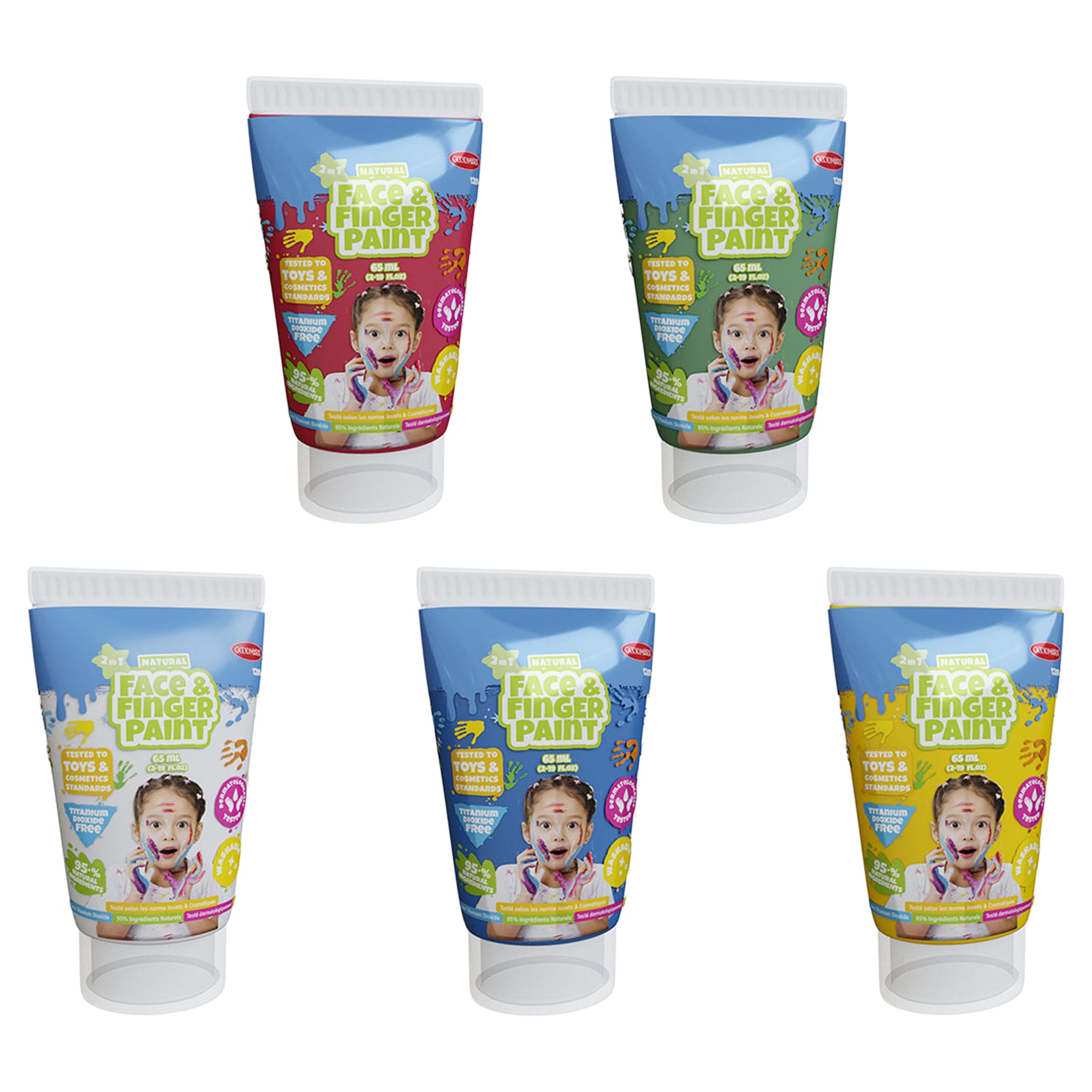 Natural Face & Fingerpaint - All in One Set - Image 10