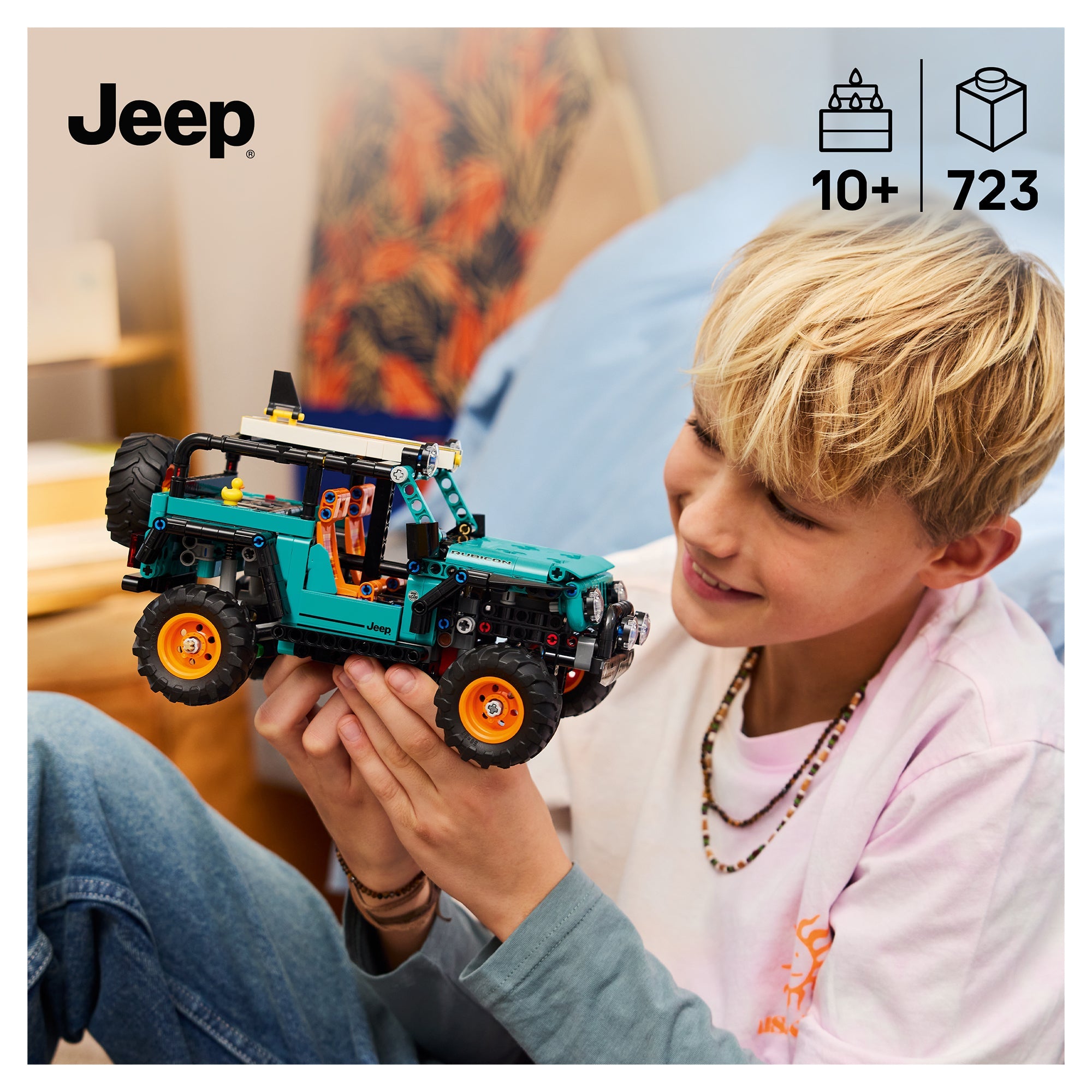 LEGO® Technic Jeep Wrangler Rubicon SUV 42227 — Toy - Image 2