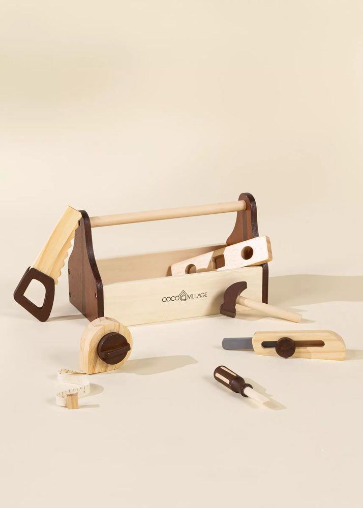 Coco Village Wooden Tool Playset — Can - Image 12