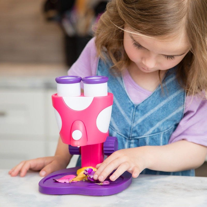 Educational Insights GeoSafari® Jr. My First Microscope (Pink) — Light - Image 3