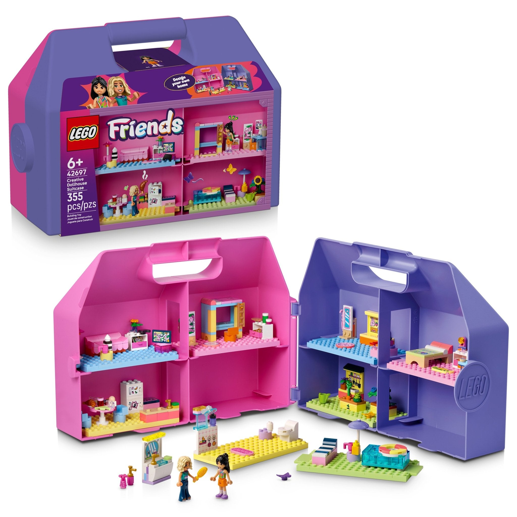 LEGO® Friends Creative Dollhouse Suitcase 42697 — Toy
