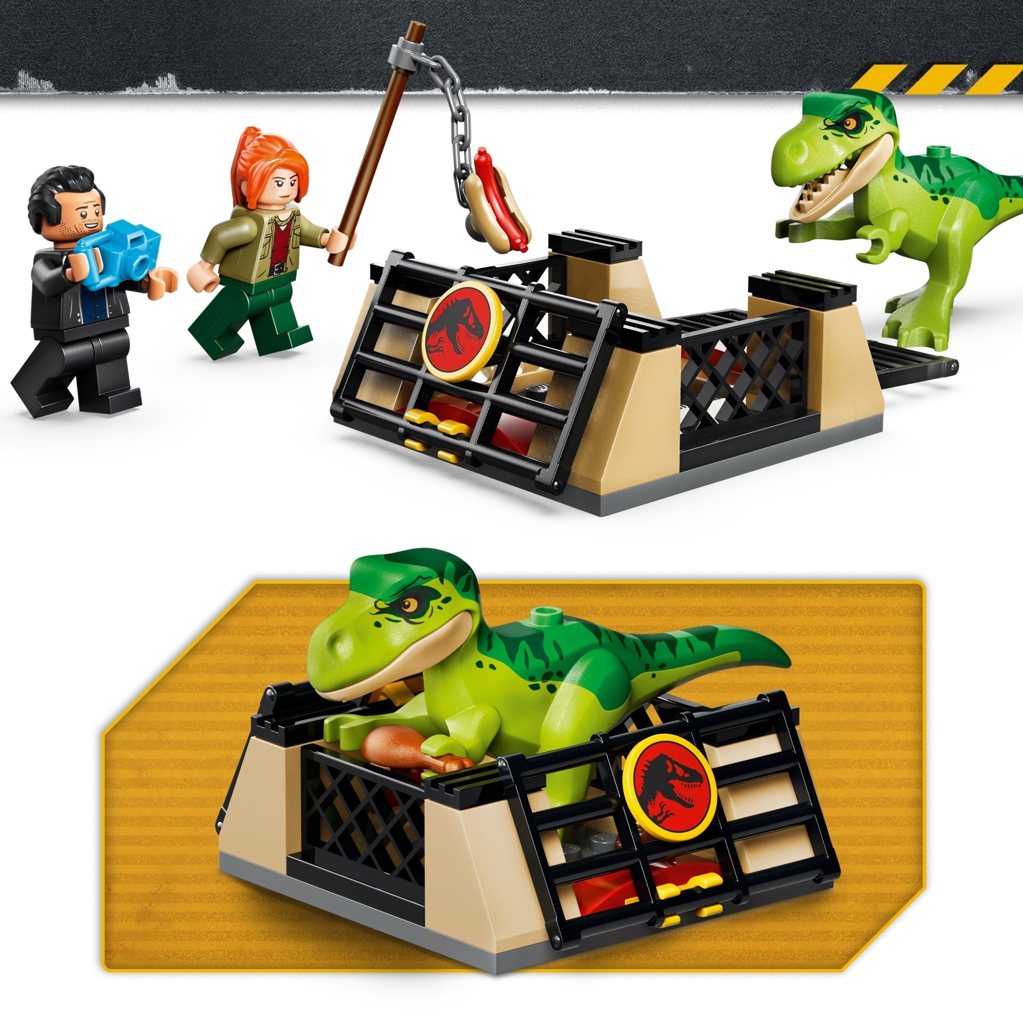 LEGO® Jurassic World Young T. rex Transport Truck 77978 — Toy - Image 6