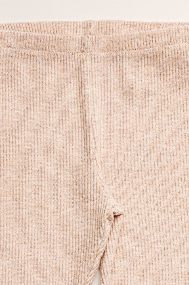 Rise Little Earthling Hacci Legging Oatmeal - Oatmeal / 4-5y — Catalog Product - Image 2