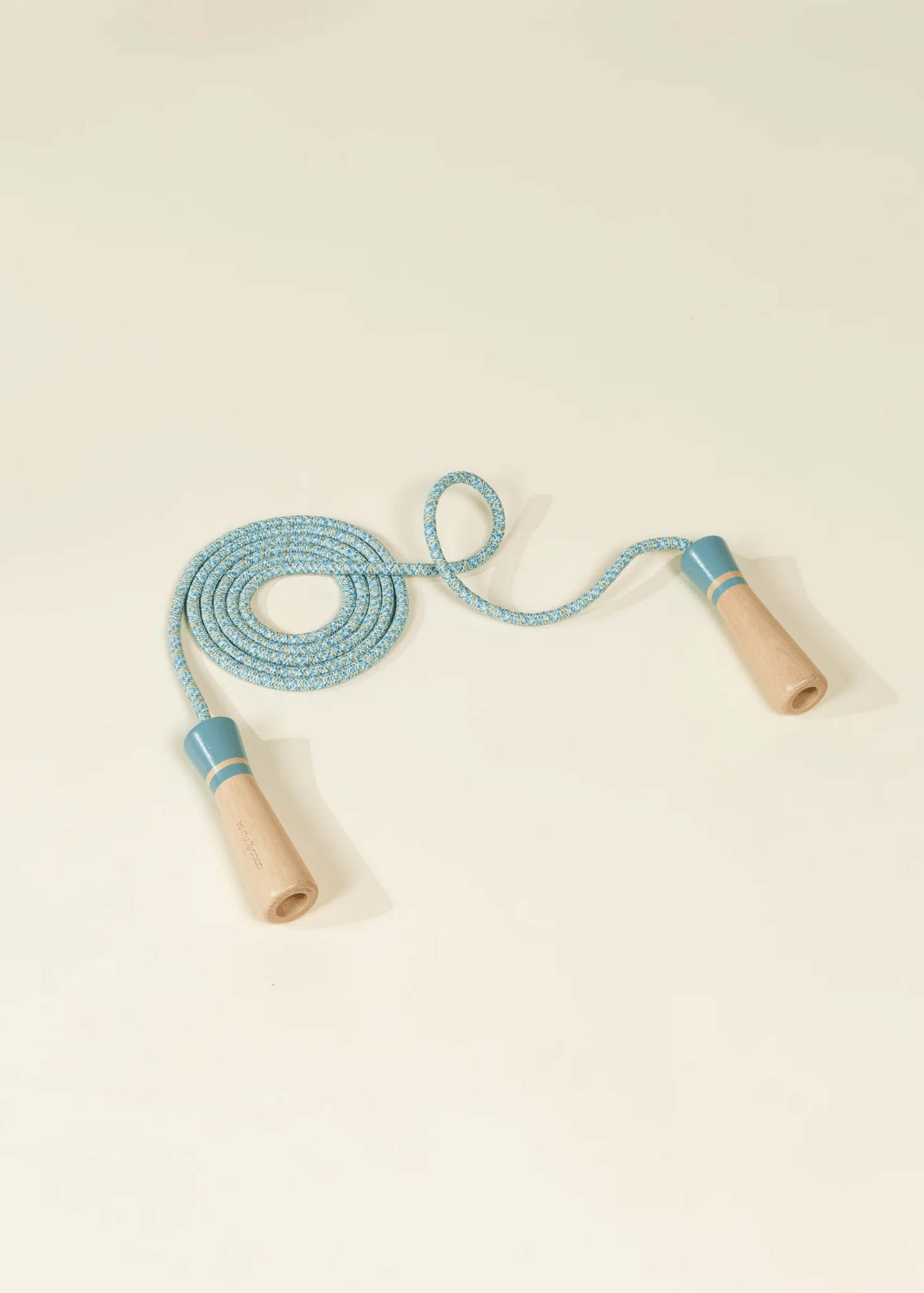 Coco Village Extra-Long Wooden Handle Skipping Rope – Ocean Twist — Box - Image 3