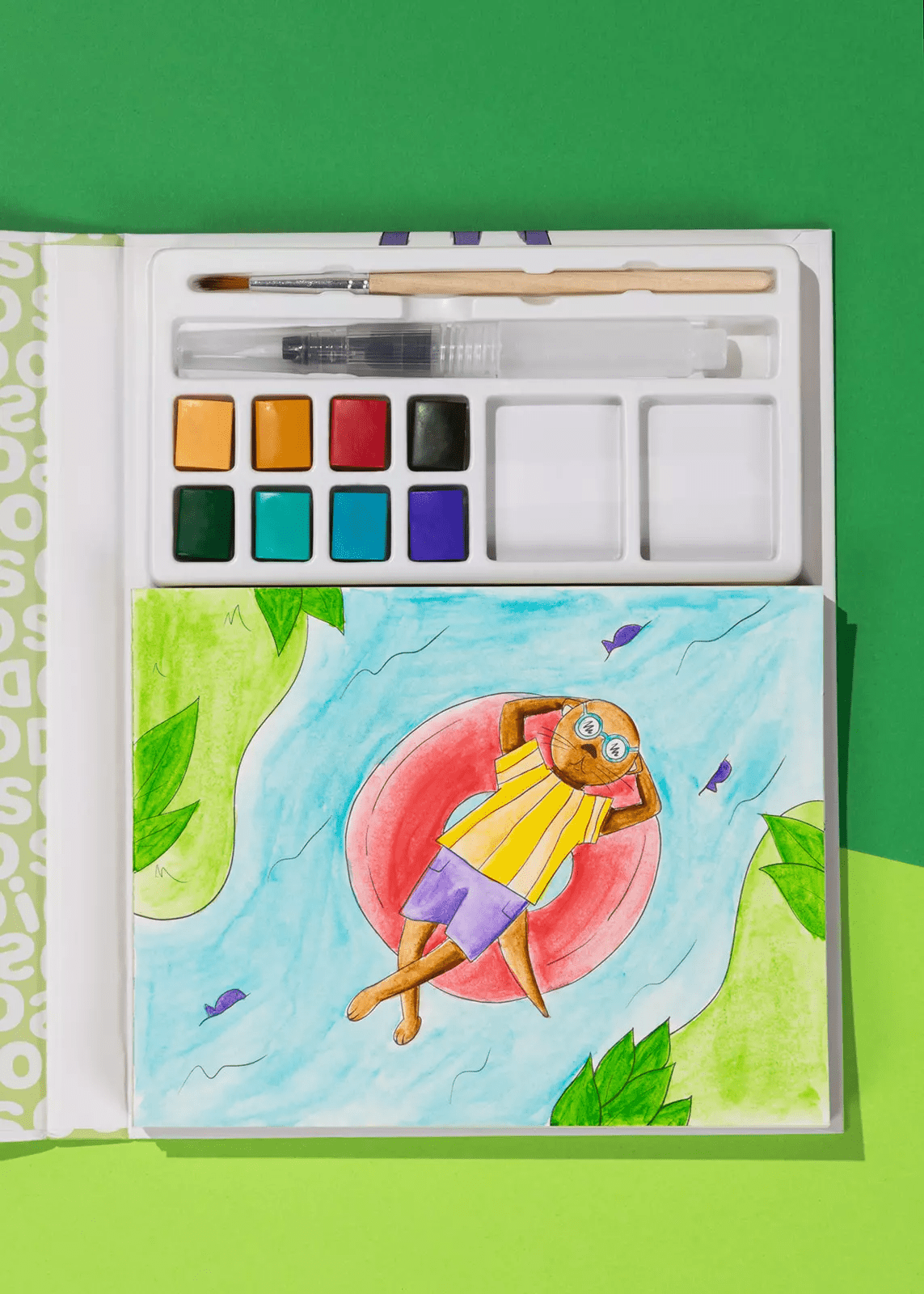 Coco Village Coco Studio Watercolor Forest Painting Book - 30 pages