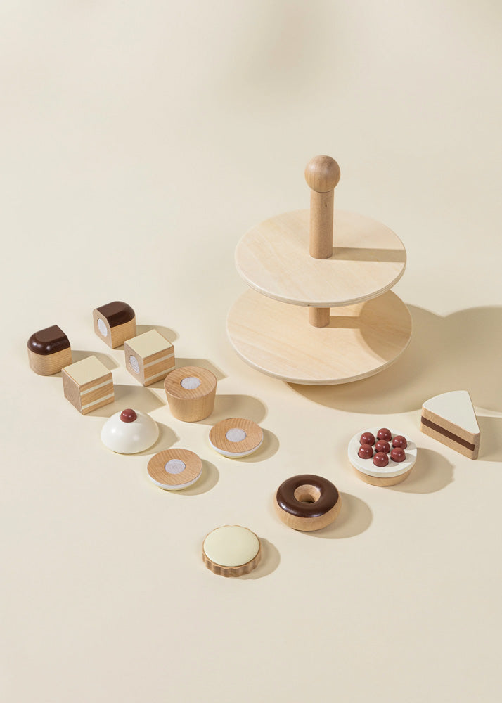Coco Village Wooden Desserts Tower — Toy - Image 2