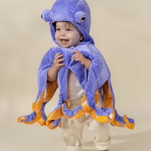 Coco Village My First Octopus Cape Costume 0-6M — Wash