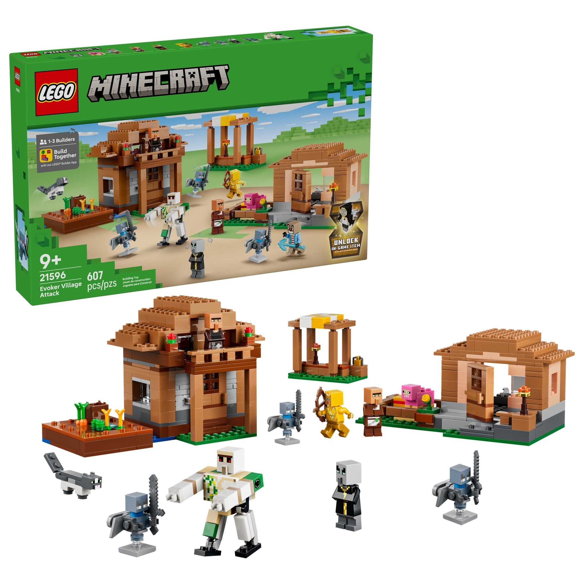 LEGO® Minecraft Evoker Village Attack 21596 — Toy