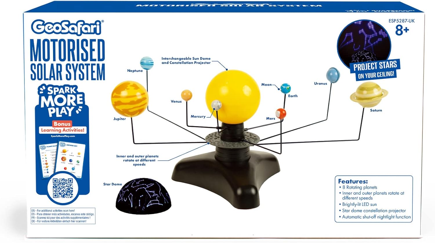 Educational Insights GeoSafari® Motorized Solar System — Light - Image 4