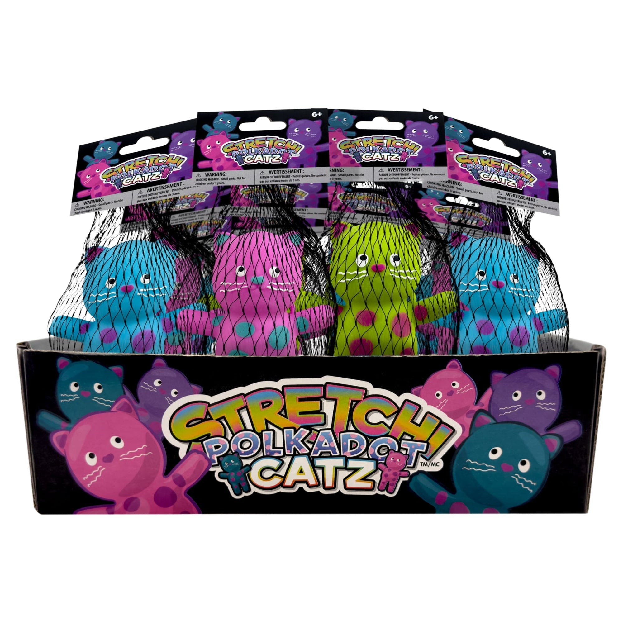 Stretchy Polka Dot Catz — Squish - Image 4