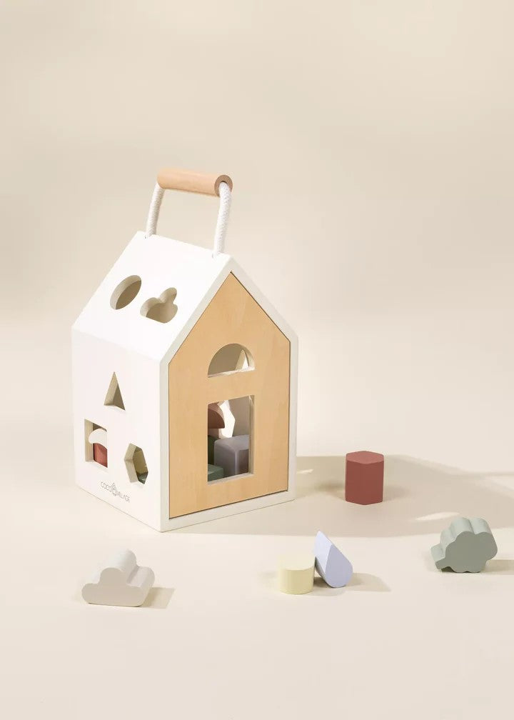 Coco Village Wooden Shapes Sorting House — Toy