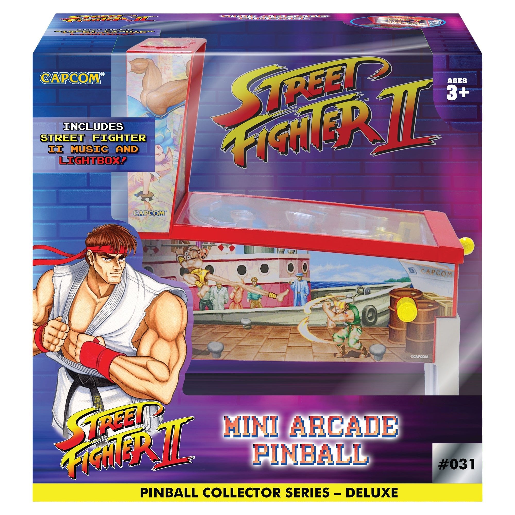 Street Fighter II Mini Arcade Pinball — Game
