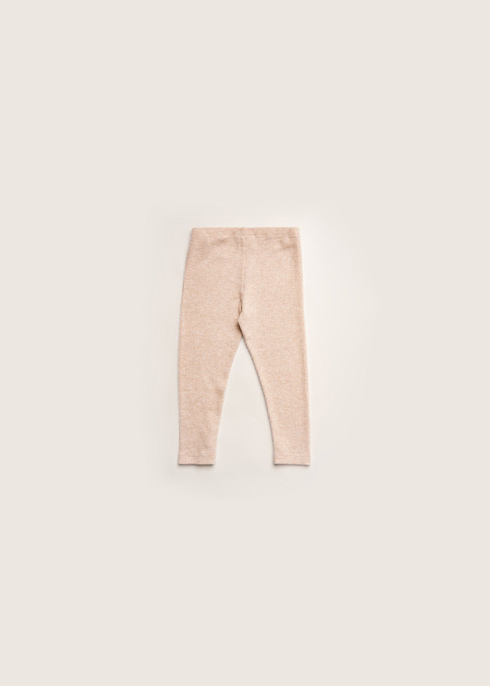 Rise Little Earthling Hacci Legging Oatmeal - Oatmeal / 4-5y — Catalog Product - Image 3