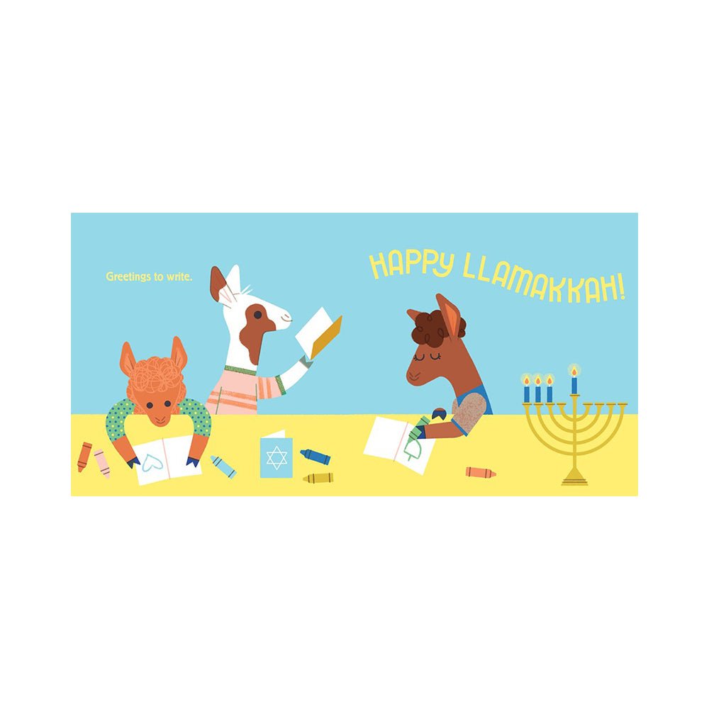 Happy Llamakkah! A Hanukkah Story — Book - Image 3