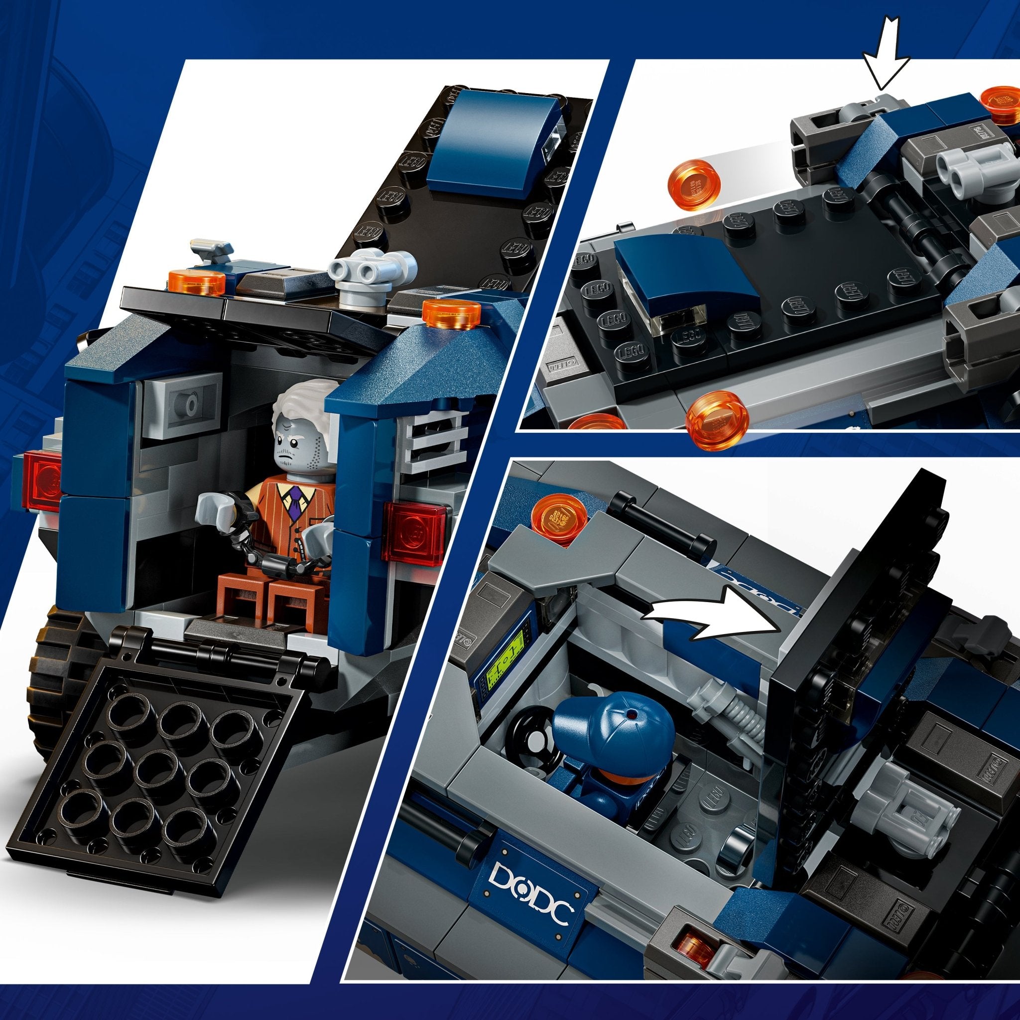 LEGO® Marvel Spider-Man Prison Transport Chase 76349 — Toy - Image 3