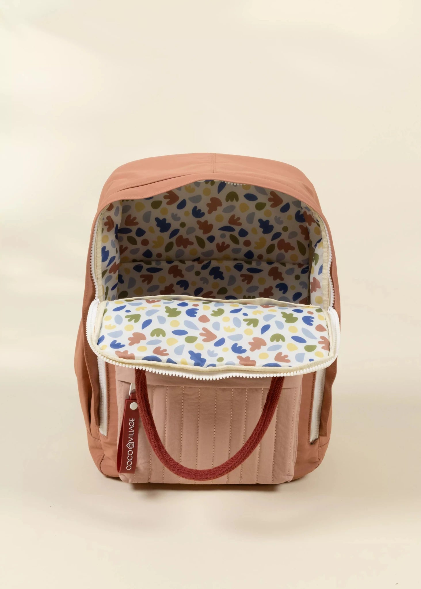 Coco Village Washable Nylon Backpack - Cheek Colorfield — Wash - Image 7