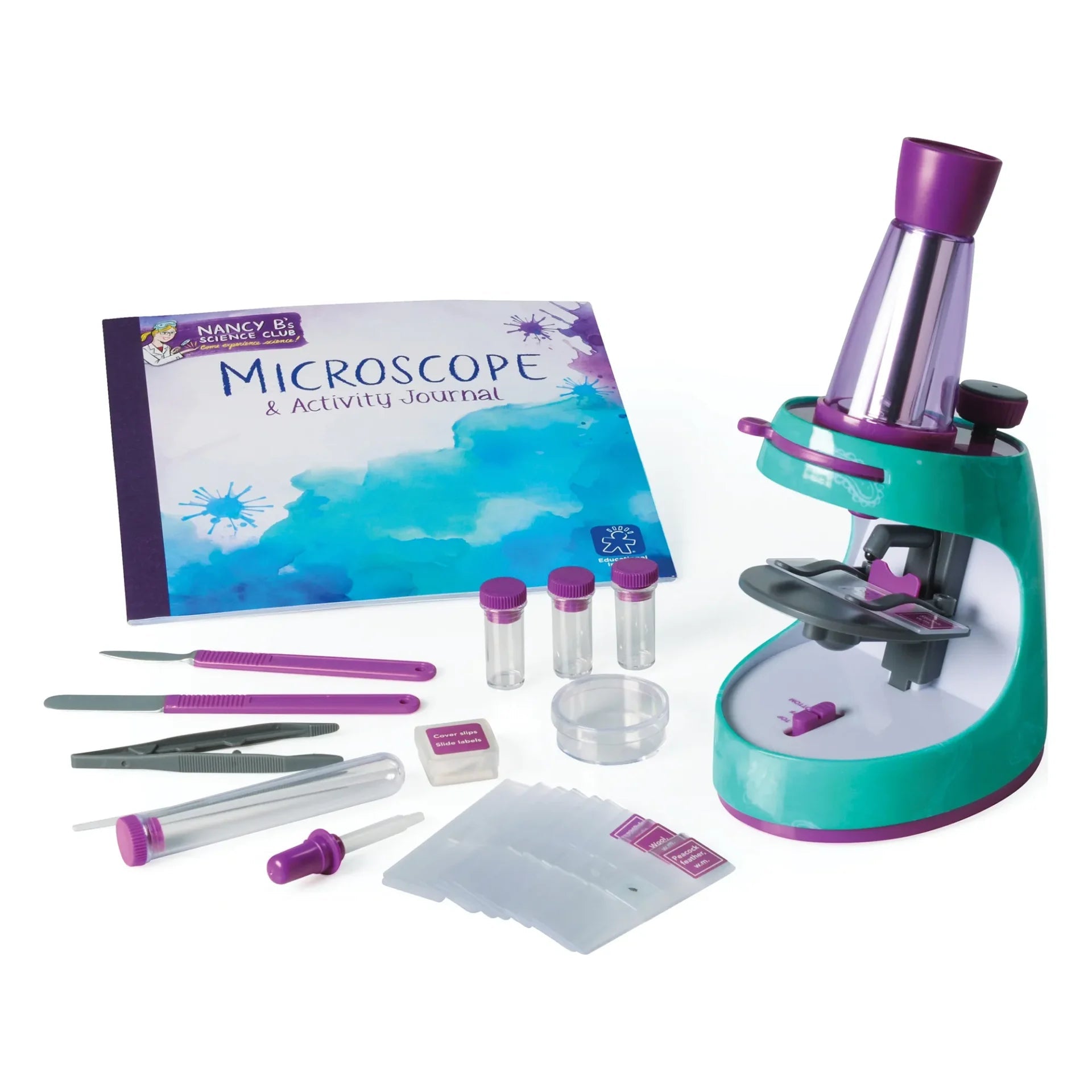 Educational Insights Nancy B's Science Club® Microscope & Activity Journal — Can - Image 2