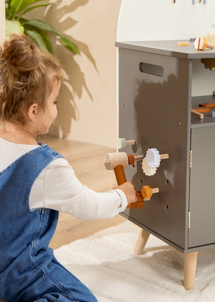 Coco Village Wooden Workbench Playset — Set - Image 34