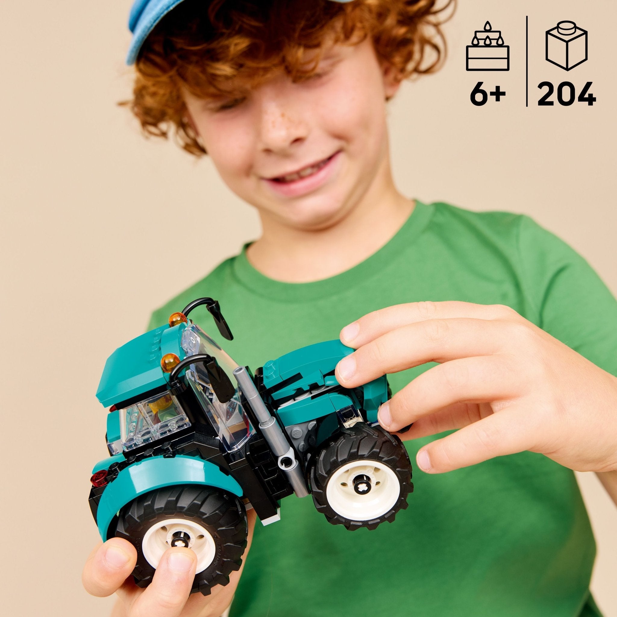 LEGO® City LEGO® Tractor 60498 — Toy - Image 3