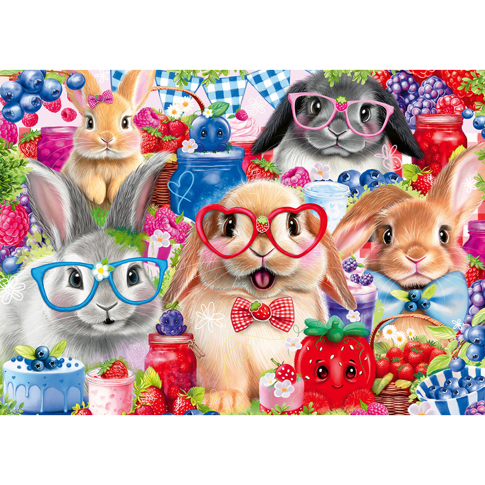 Ravensburger Bunnies Berries 35pc — Puzzle - Image 6