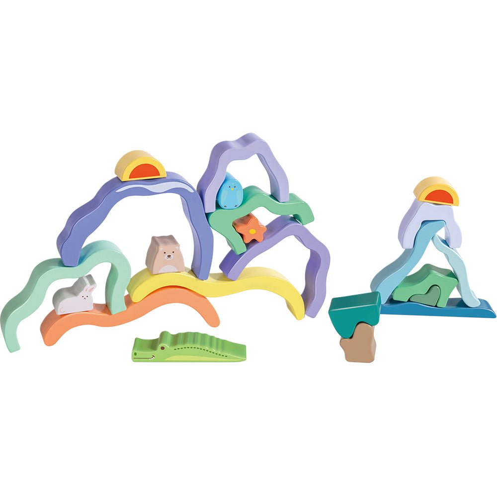 Hape Nature Scene Stacking Blocks — Set - Image 6