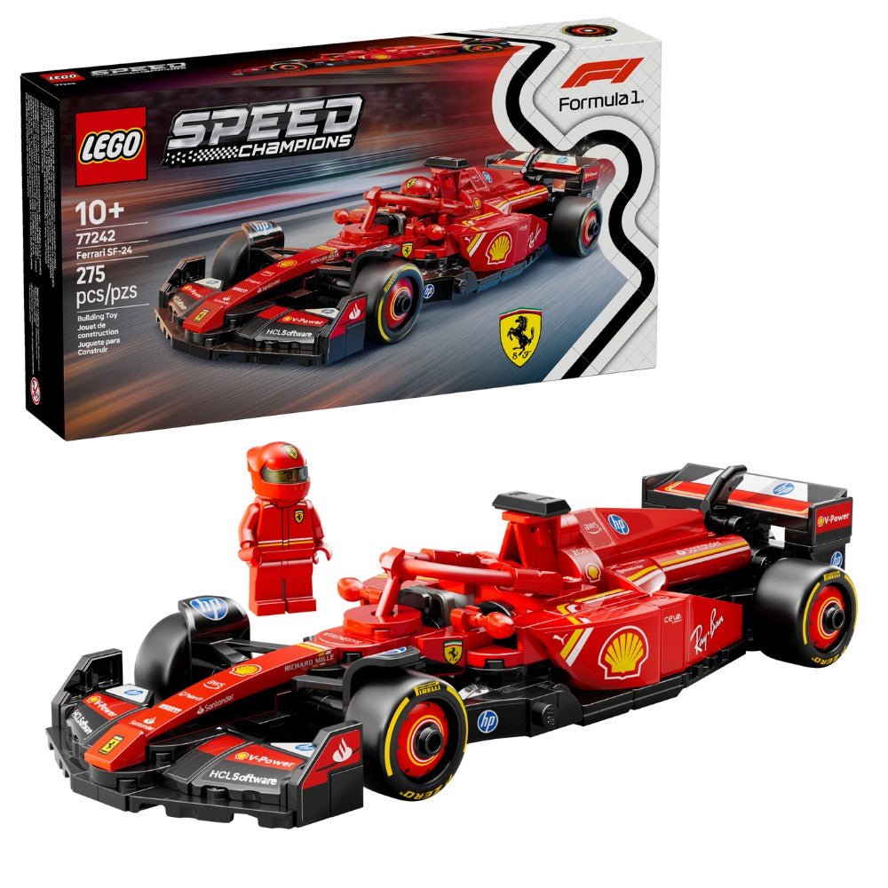 LEGO® Speed Champions Ferrari SF24 F1 Race Car77242 — Set