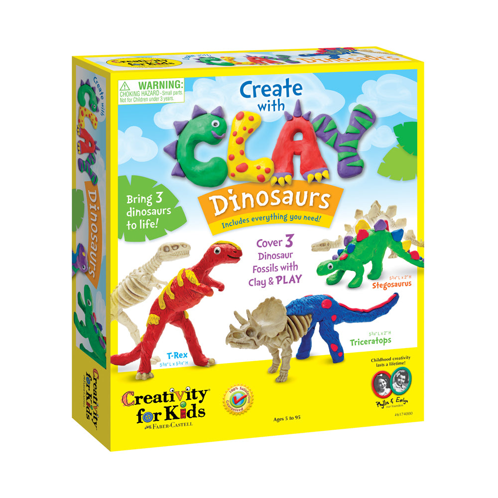 Creativity for Kids Create with Clay Dinosaurs - Image 11