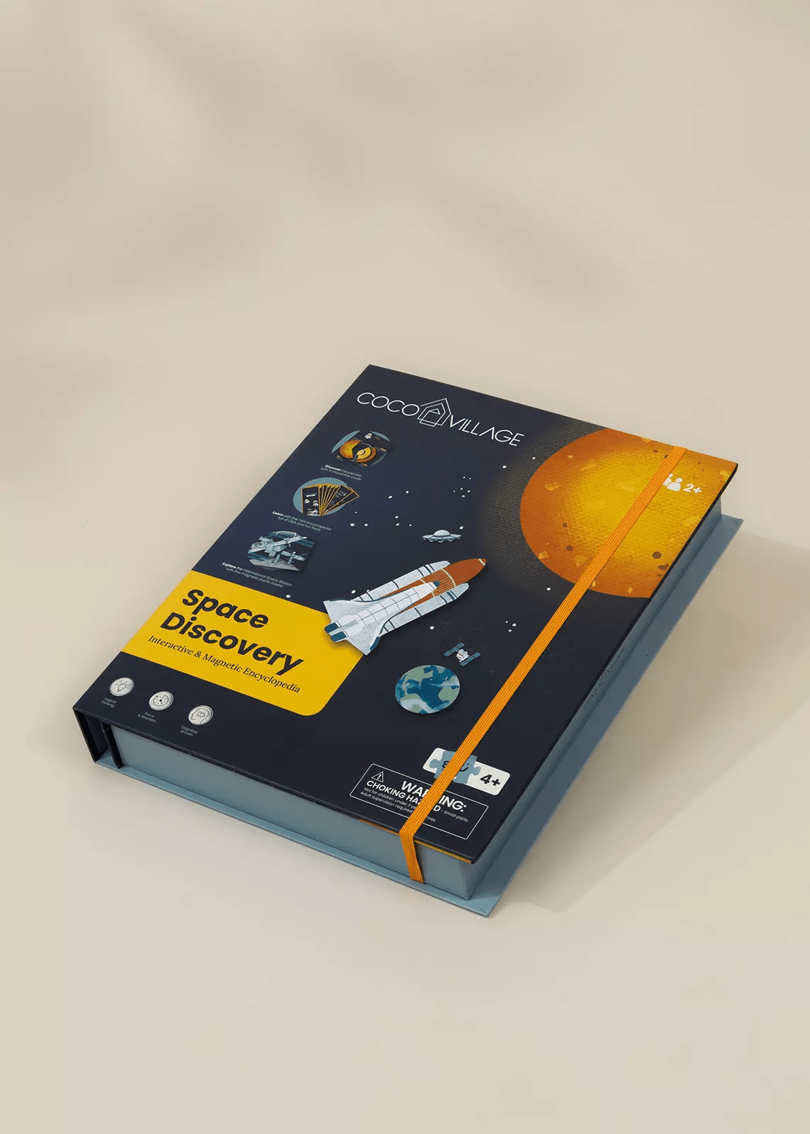 Coco Village Interactive & Magnetic Encyclopedia – Space Discovery (English Version) — Set - Image 2