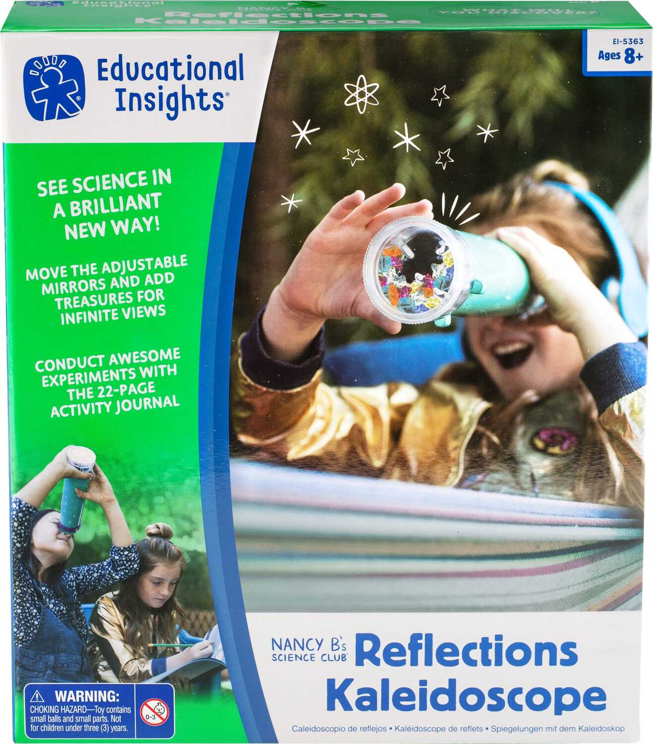 Educational Insights Nancy B’s Science Club® Reflections Kaleidoscope — Light