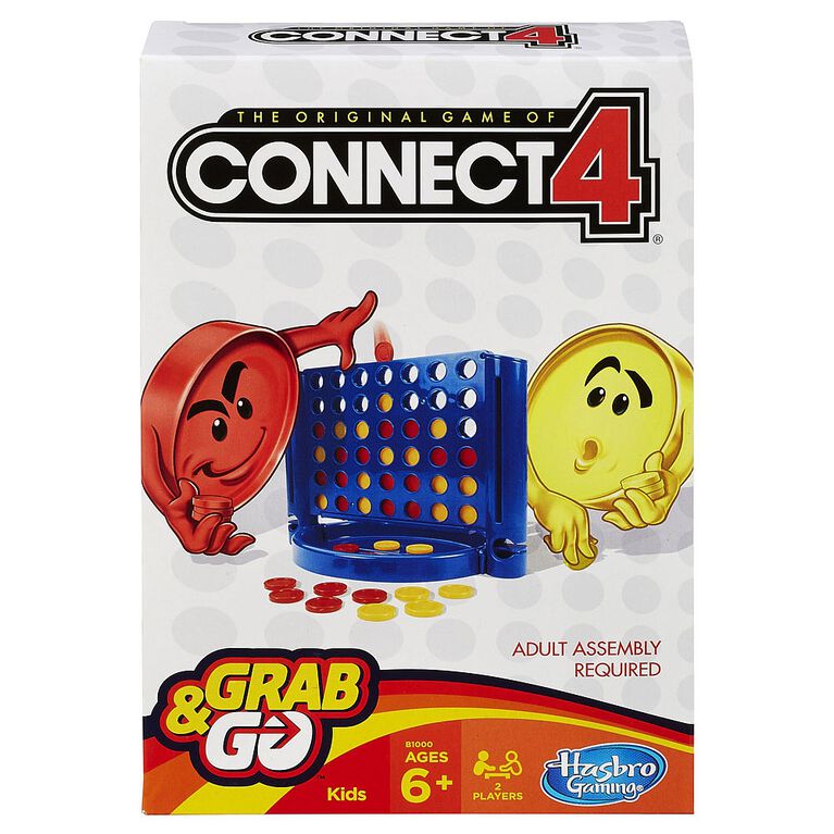 Hasbro Grab And Go Connect 4 — Game