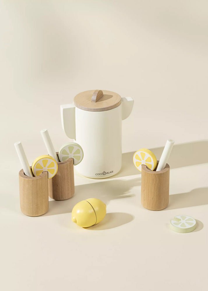 Coco Village Wooden Lemonade Playset and Accessories — Set