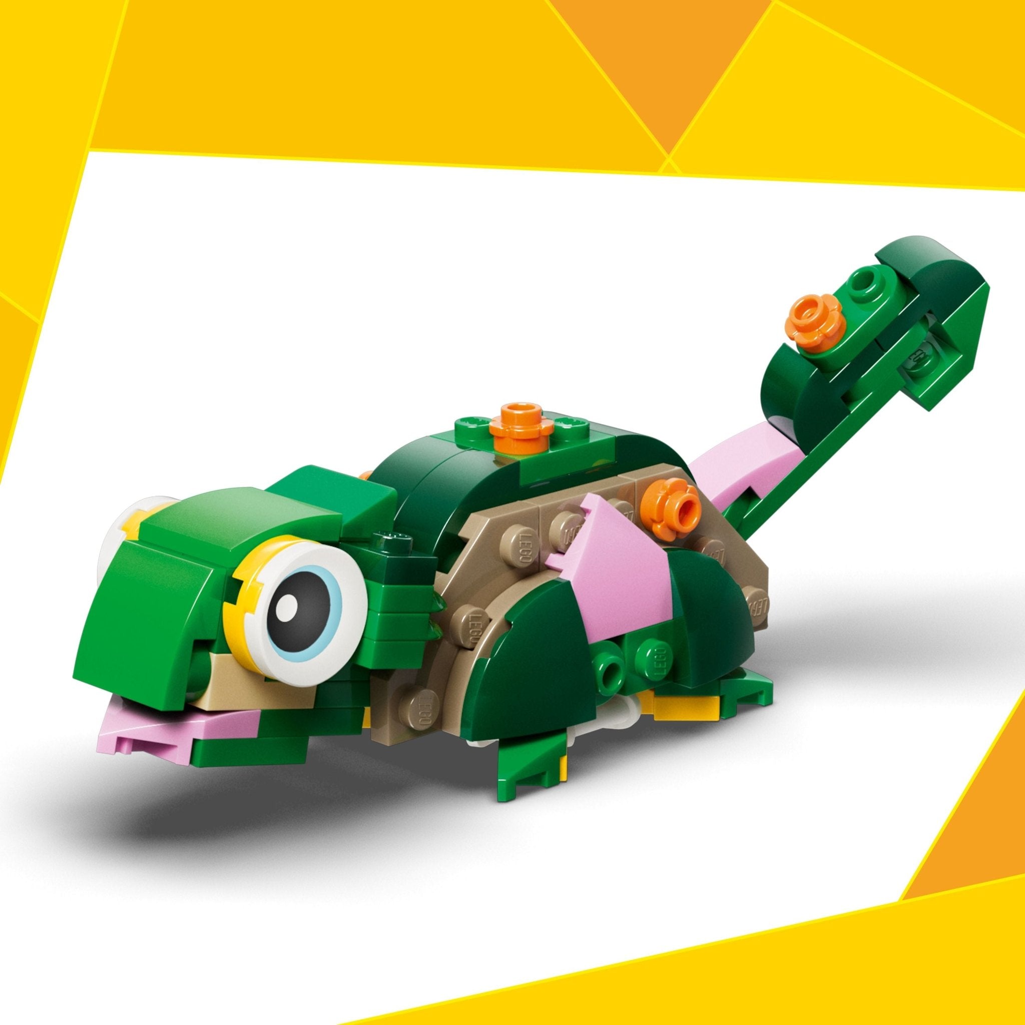 LEGO® Creator LEGO® Turtle with a Water Lily Flower 31377 — Set - Image 5