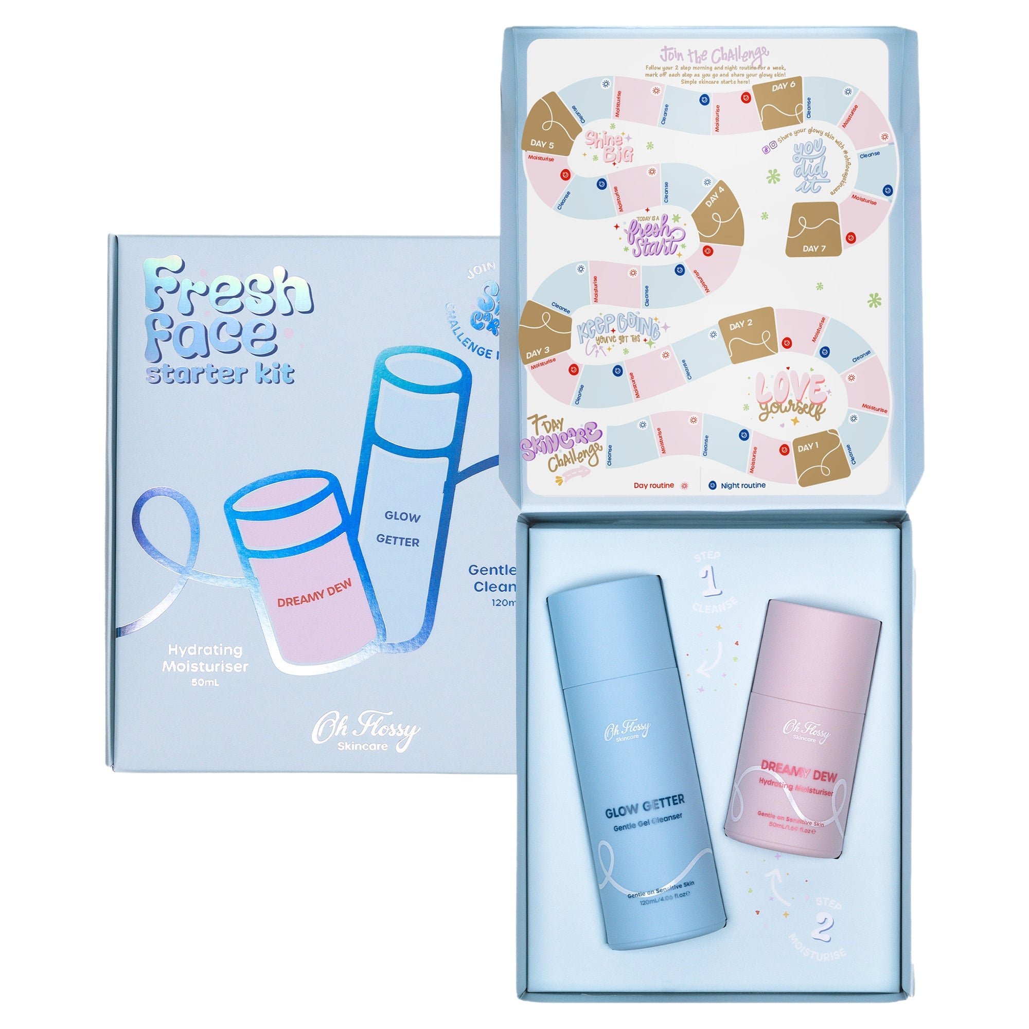 Oh Flossy Skincare - Fresh Face Starter Kit — Set - Image 2